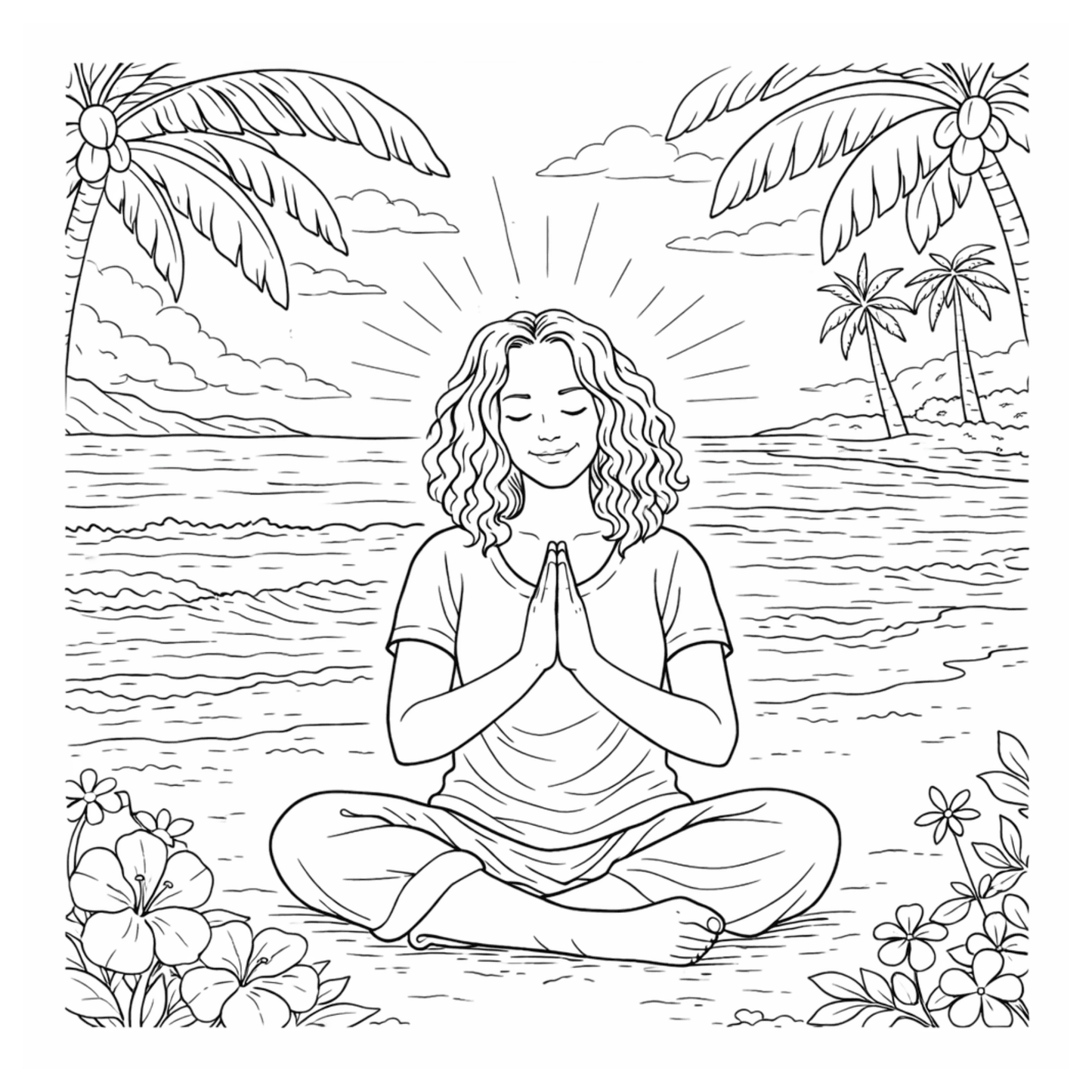 L'amour commence par moi : Coloriage anti-stress pour femmes : Apaiser le mental, transformer l’auto-critique et cultiver la douceur envers soi (pdf)