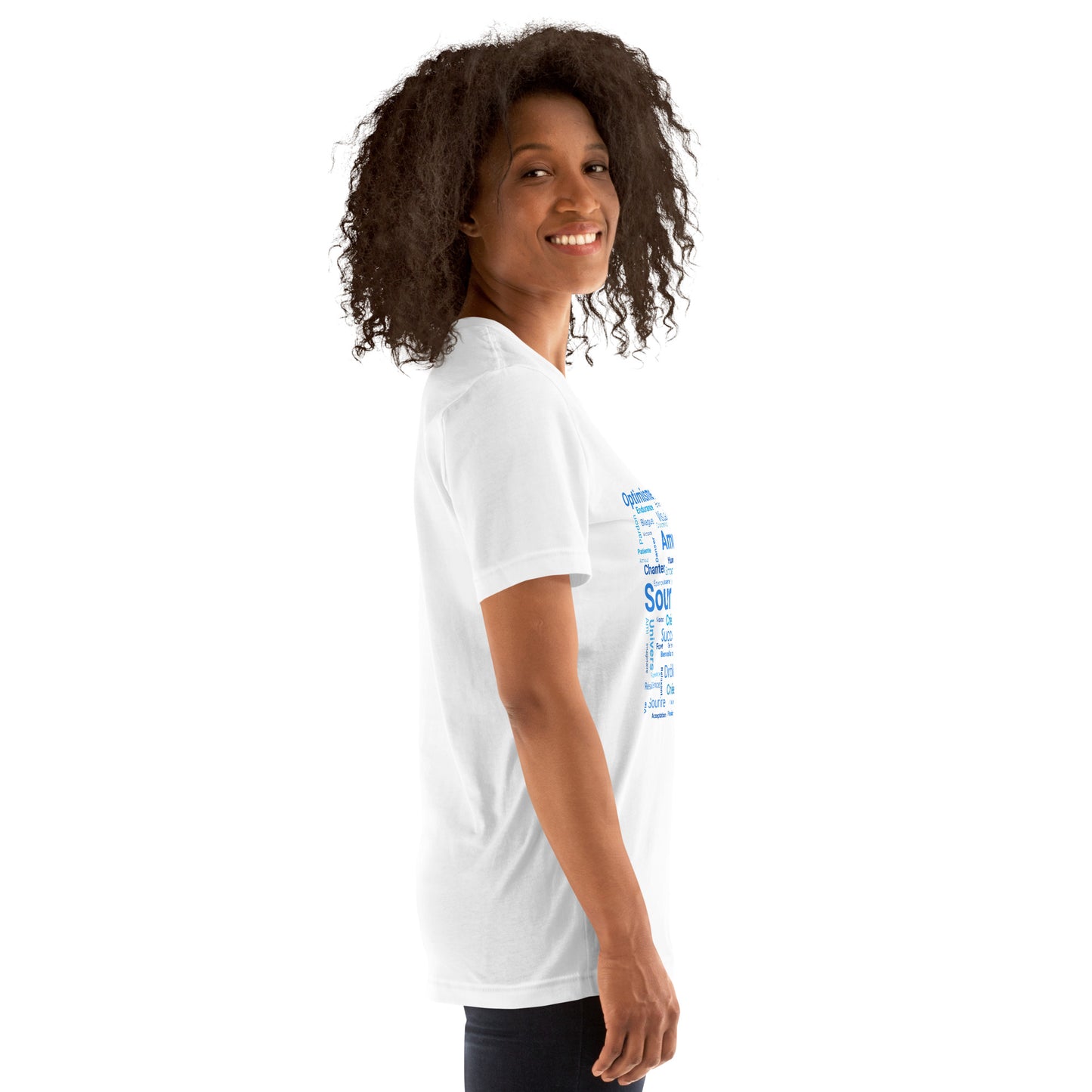 T-shirt unisexe "Souriez à la vie" Marque Miss Didine Souriez à la vie