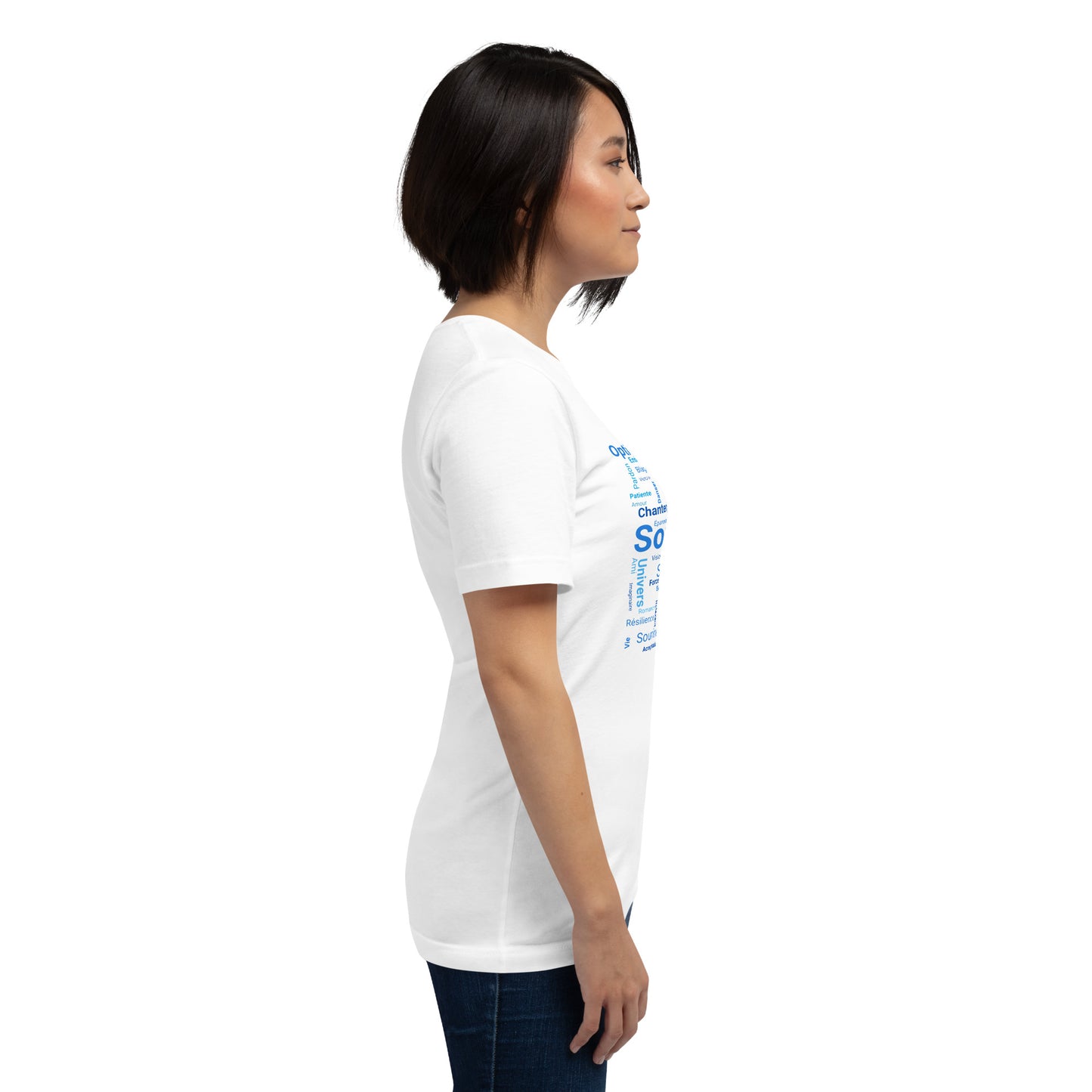 T-shirt unisexe "Souriez à la vie" Marque Miss Didine Souriez à la vie