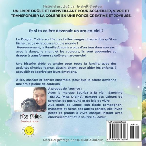 Le dragon colère et la famille Acoiris: Apprivoiser la colère en s'amusant