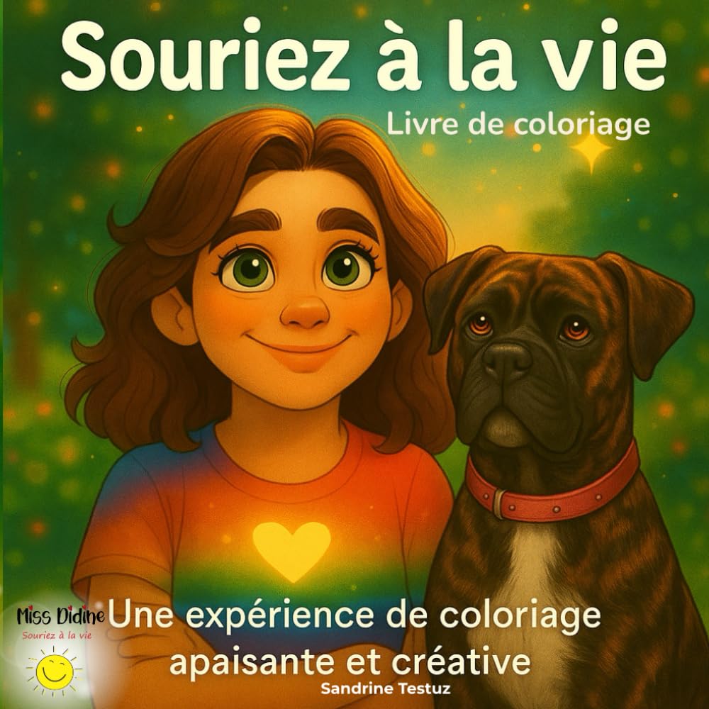 Livre de coloriage Souriez à la vie: Une expérience de coloriage apaisante et créative (pdf)