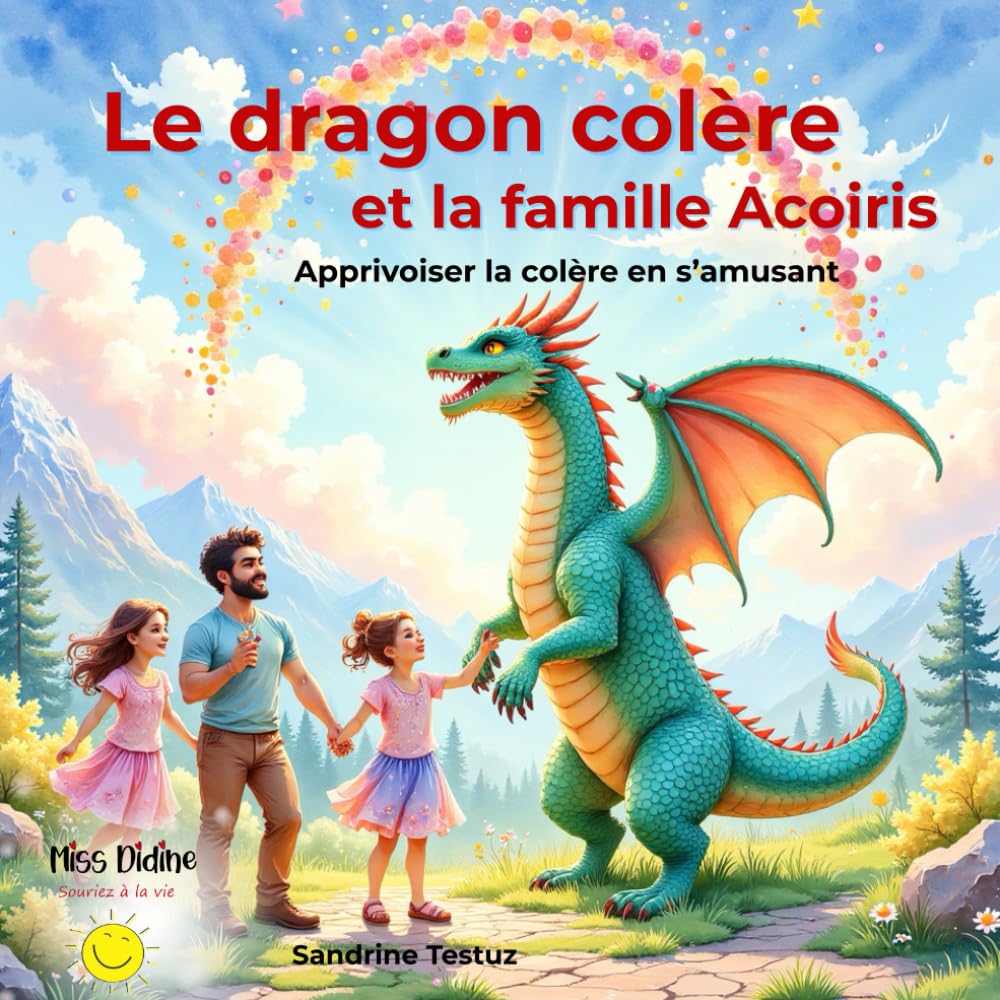 Le dragon colère et la famille Acoiris: Apprivoiser la colère en s'amusant