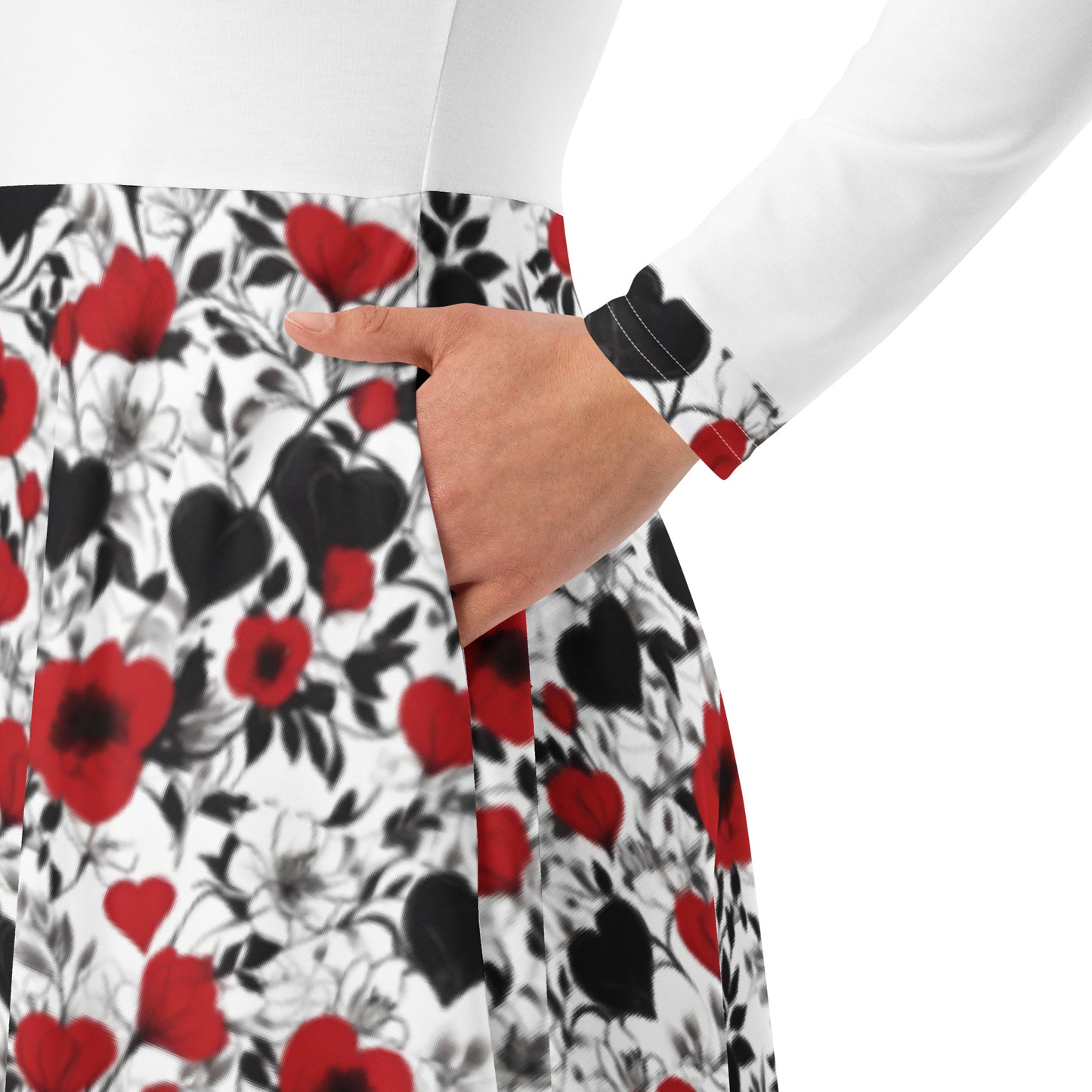 Robe manches longues Souriez à la vie "éclat d'amour"