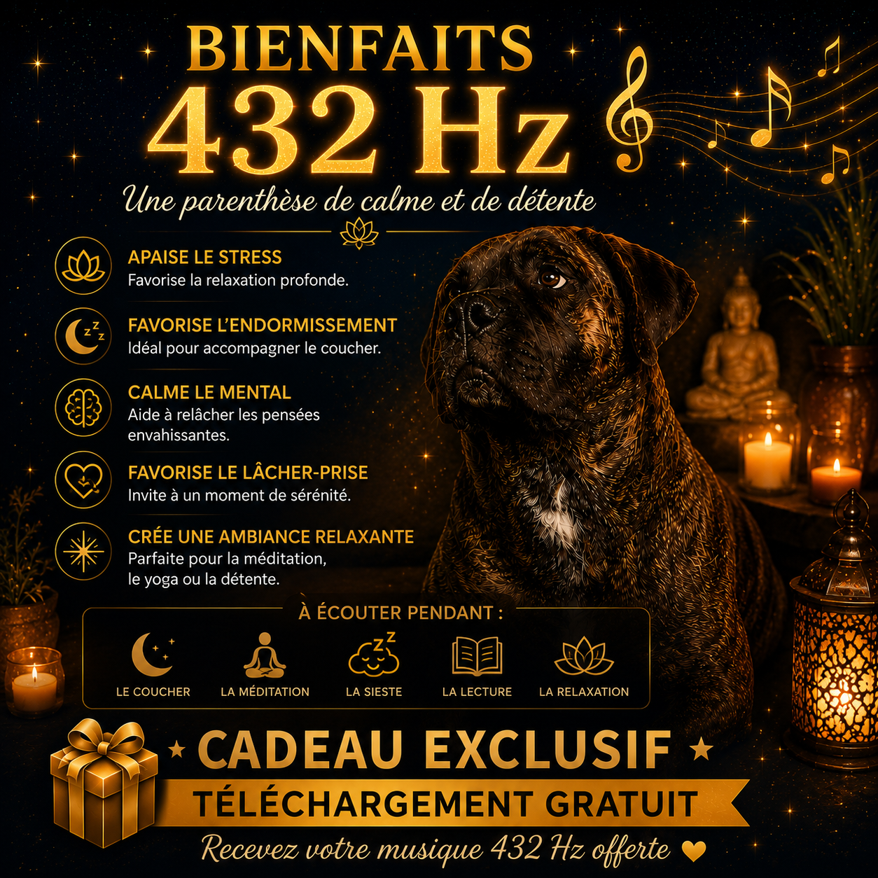 🎁 Musique 432 Hz – Calme & Régénération | Cadeau Audio Gratuit