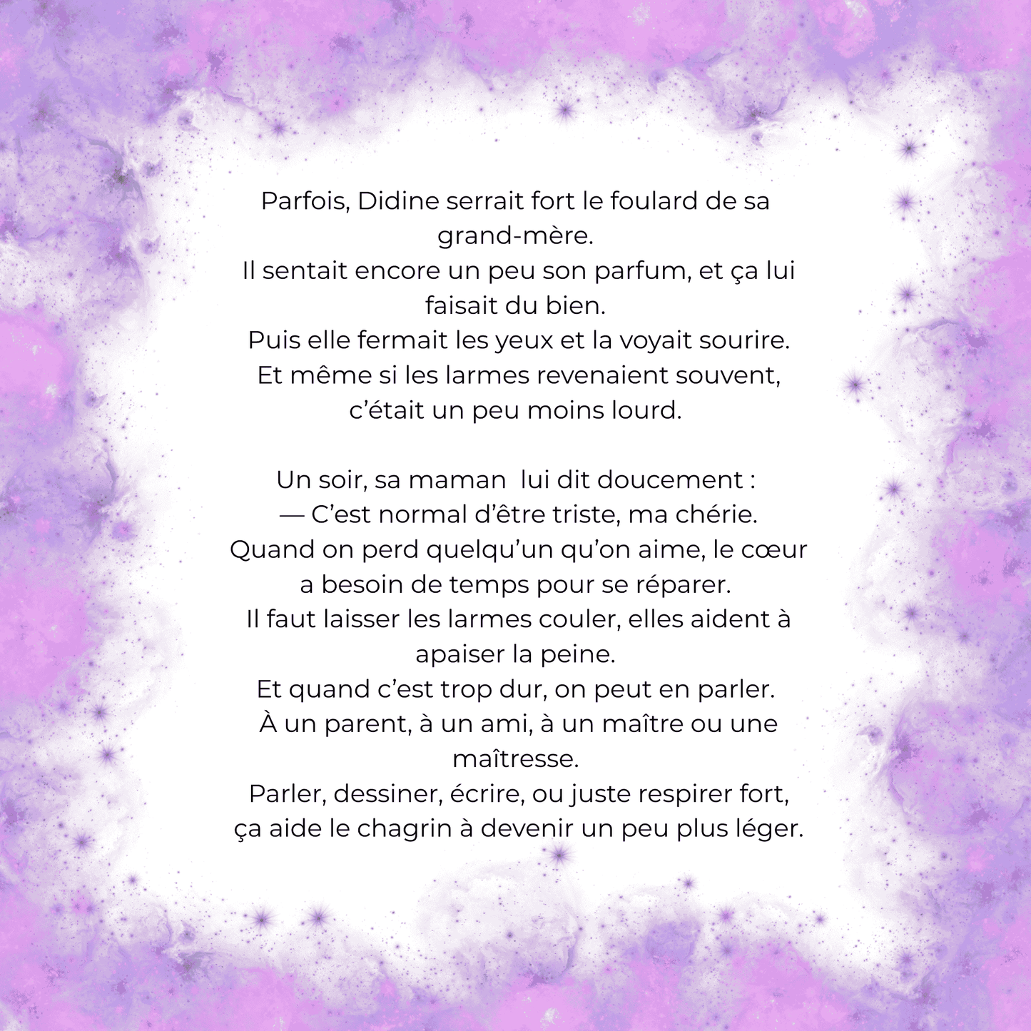 Didine et l'étoile du souvenir: Une histoire pour apprivoiser le deuil avec douceur (pdf)