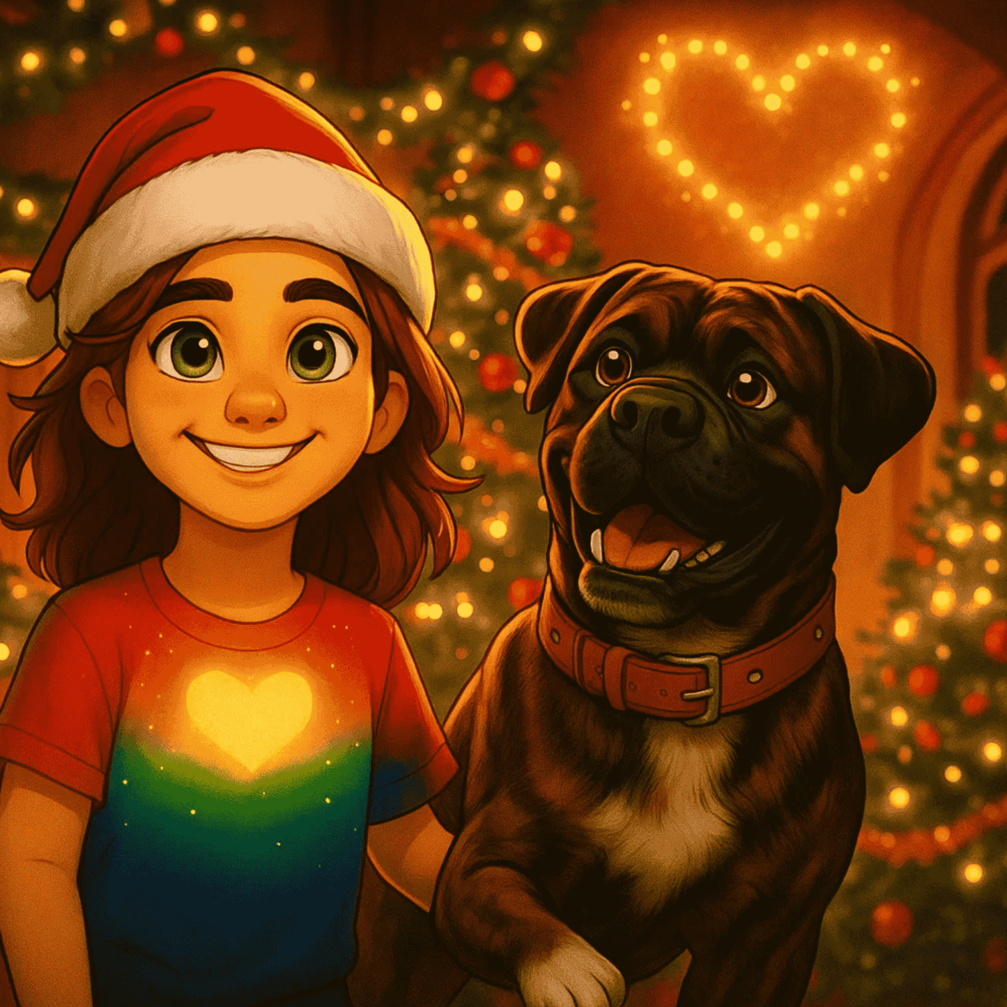 Didine & Lenox et Le Noël du Cœur: Une histoire magique qui montre que les plus beaux cadeaux viennent du cœur (pdf)