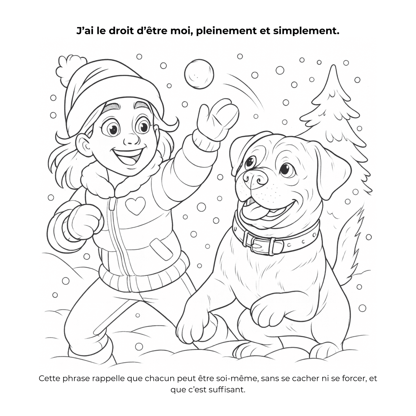 Livre de coloriage Souriez à la vie : la Magie de Noël: Un voyage créatif et apaisant au cœur de la magie de Noël (pdf)
