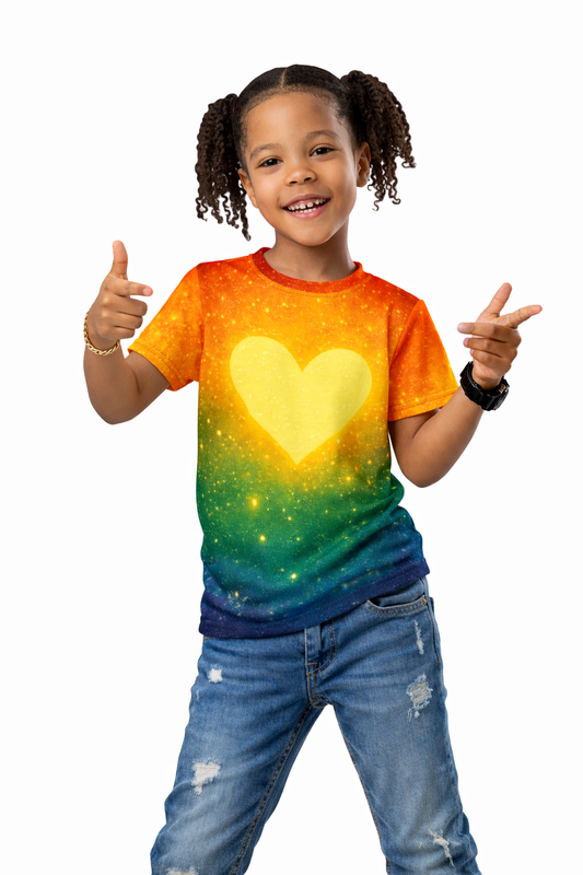 T-shirt Souriez à la vie Ado (8 à 20 ans) -Signature Miss Didine