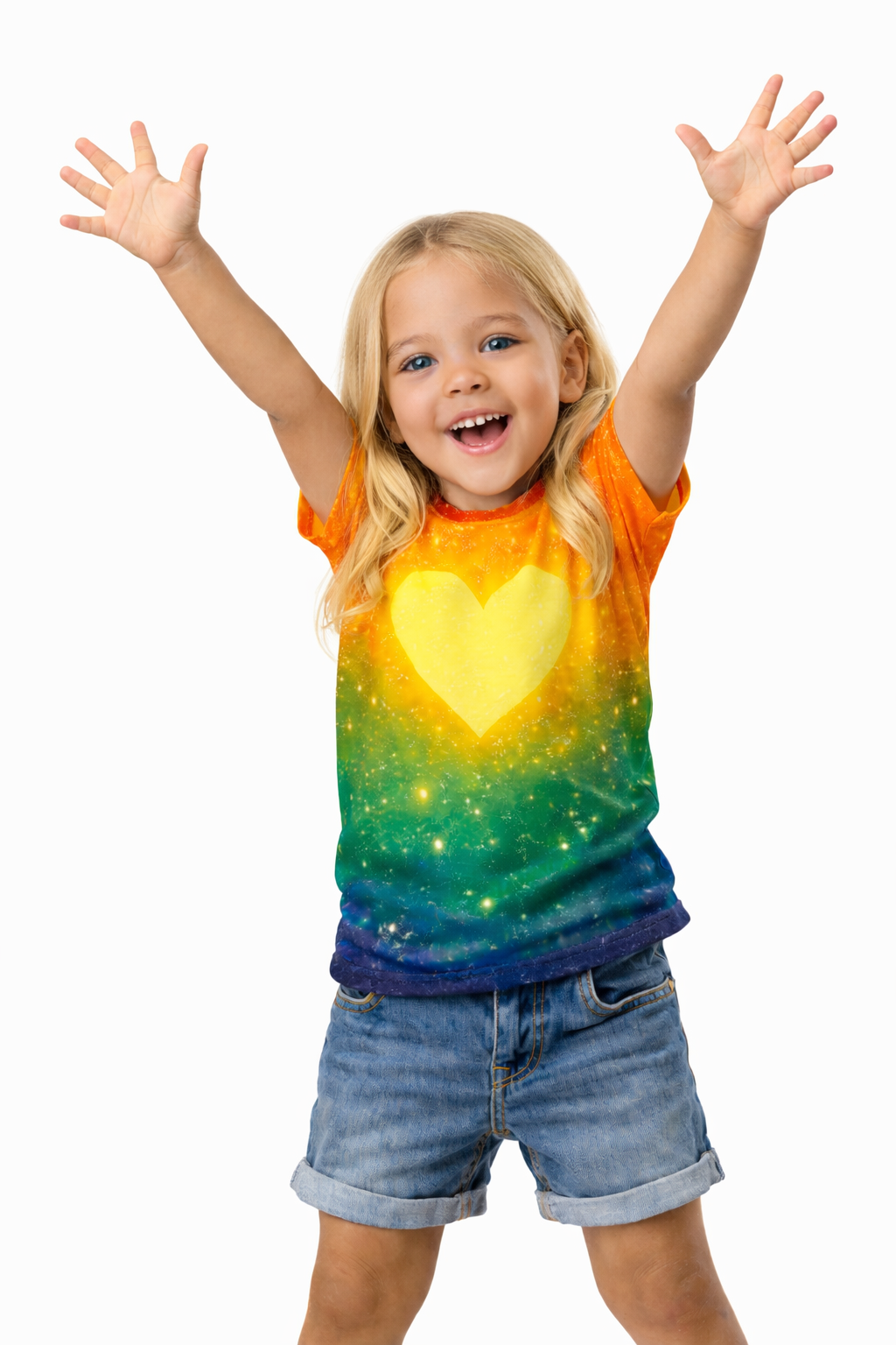 T-shirt Souriez à la vie Enfant (2 à 7 ans) -Signature Miss Didine