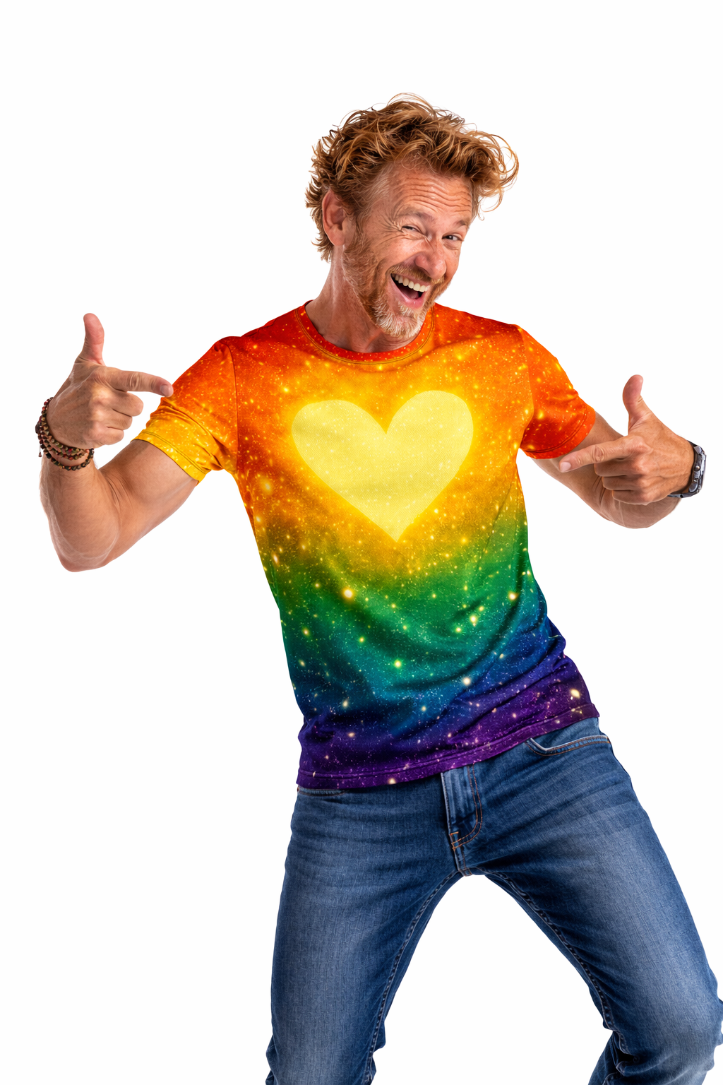 T-shirt homme Souriez à la vie by Miss Didine