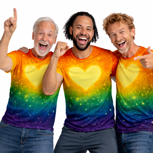 T-shirt homme Souriez à la vie by Miss Didine