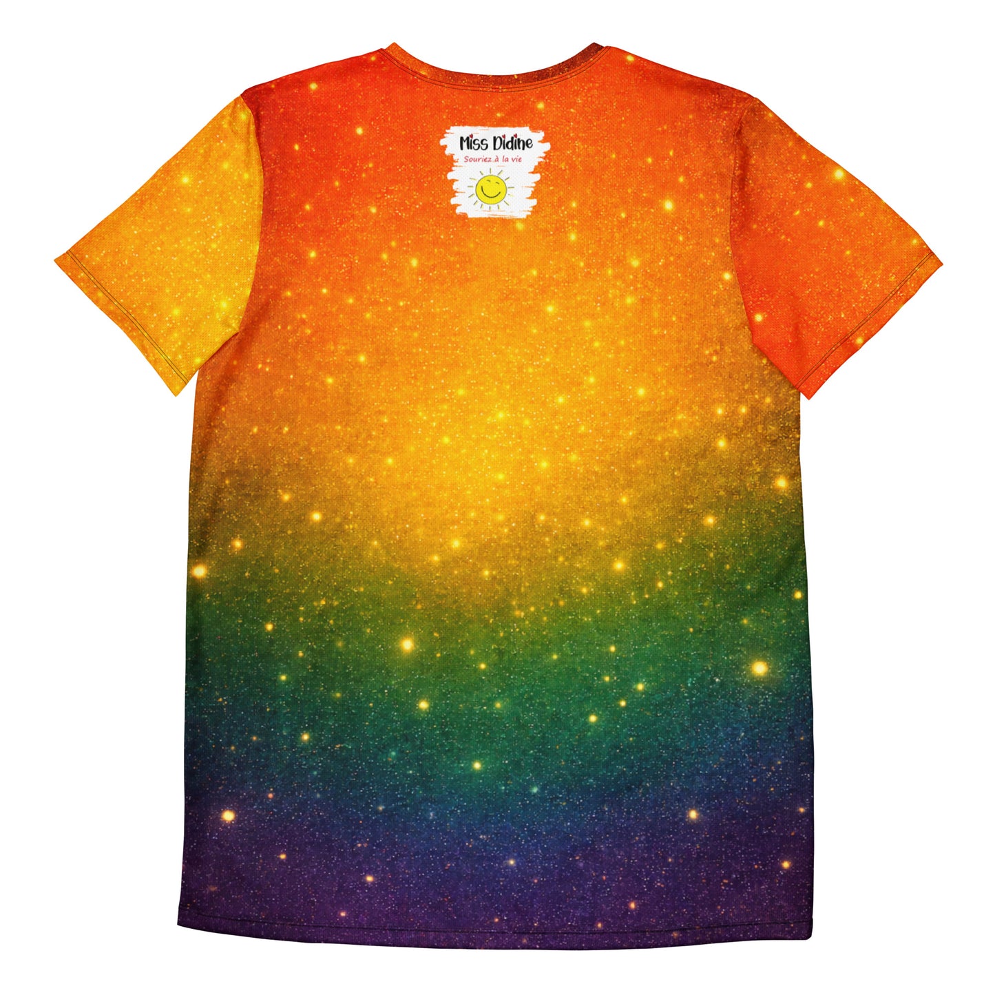 T-shirt homme Souriez à la vie by Miss Didine
